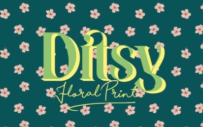 Ditsy Print Floral Surface Pattern Design