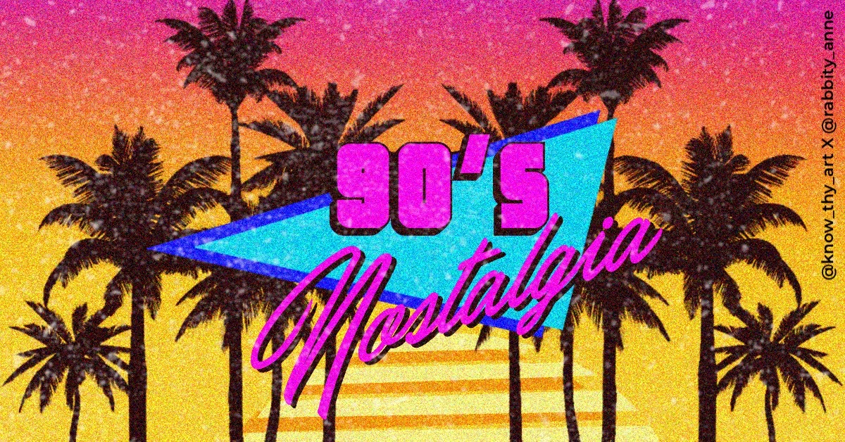 90s Nostalgia Graphic Design Aesthetic