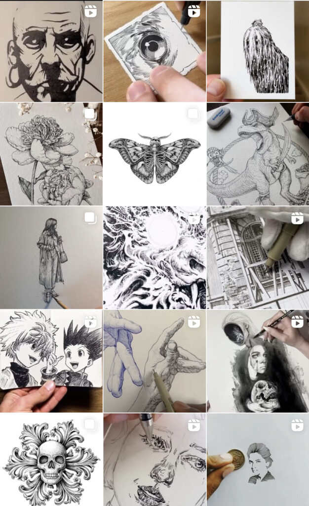 Top Illustration Accounts on Instagram - Know Thy Art - Pen and Ink