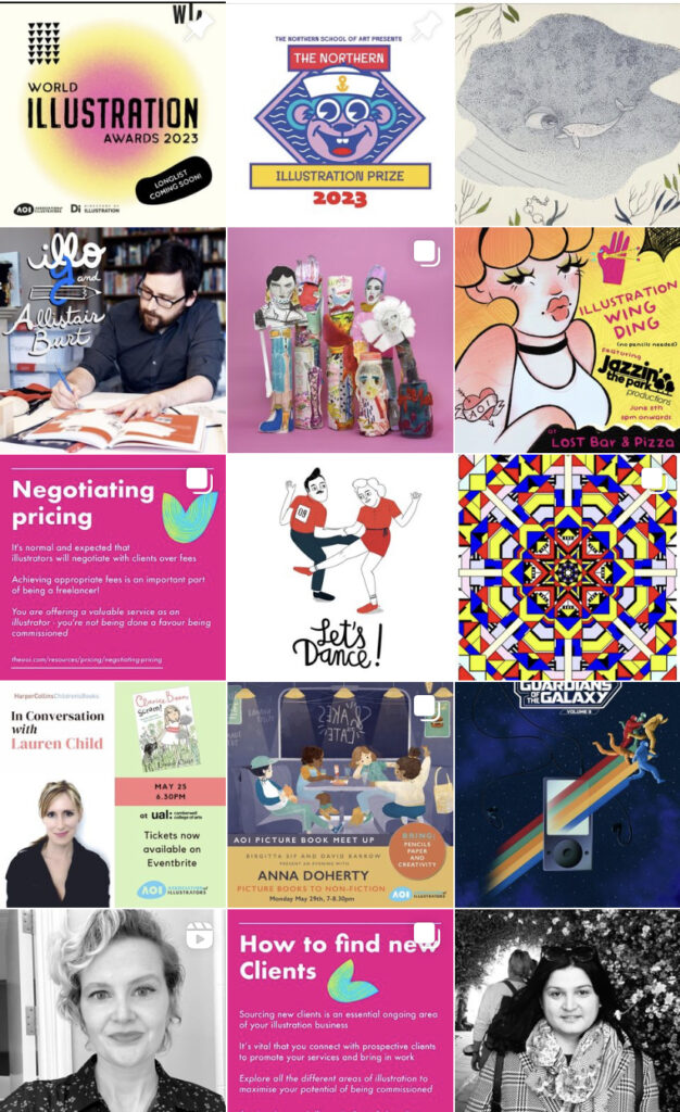 Top Illustration Accounts on Instagram - Know Thy Art - The Association of Illustrators