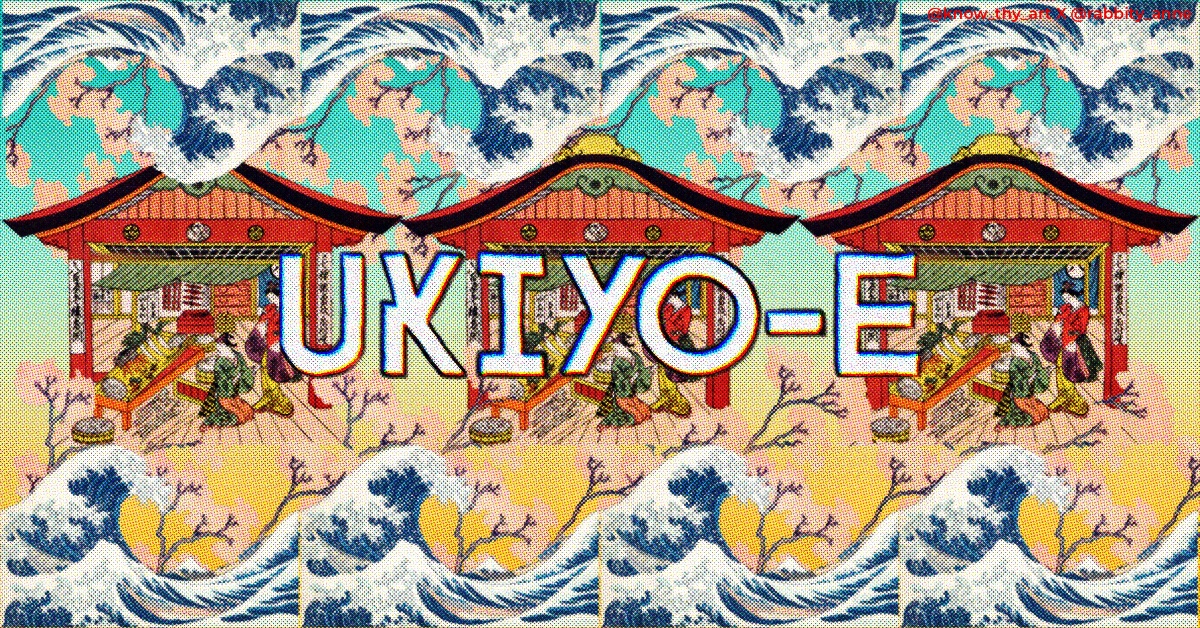 Japanese Ukiyo-e Art Movement