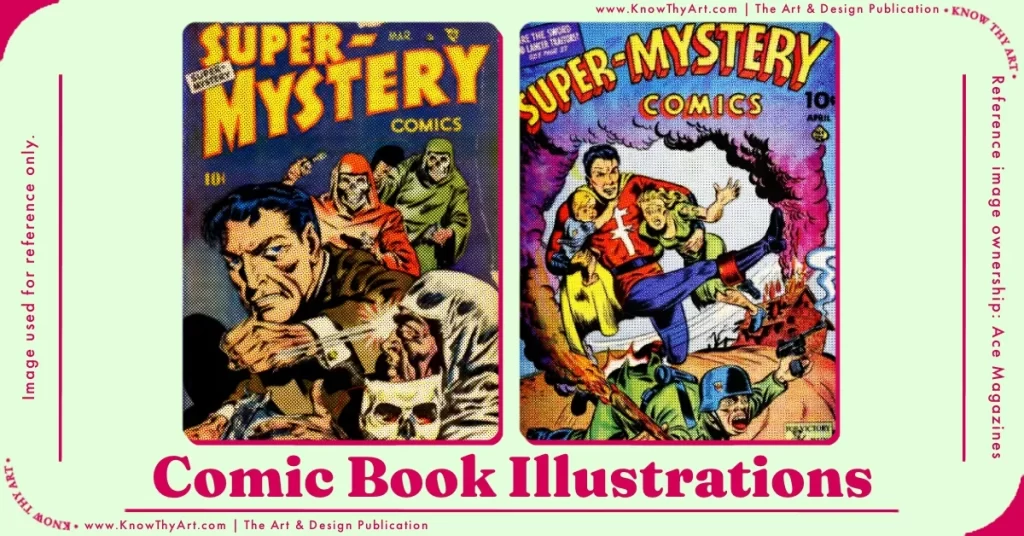 Comic Book Illustrations