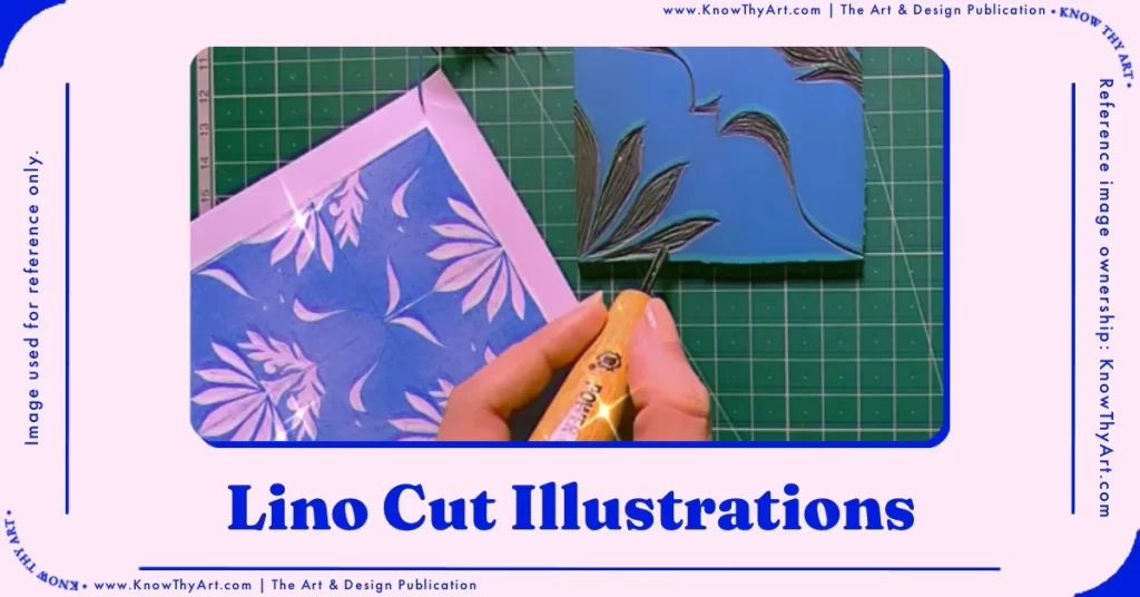 lino-cut printing