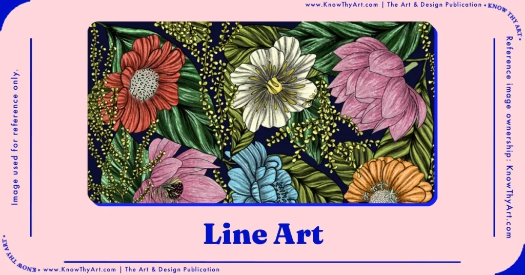 line art illustrations