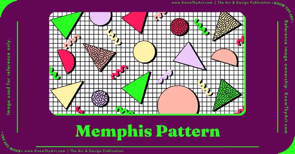 Memphis Pattern design