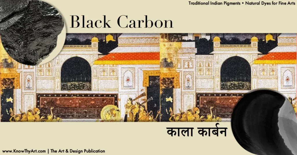 Natural Paint Pigment - Black Carbon Kala