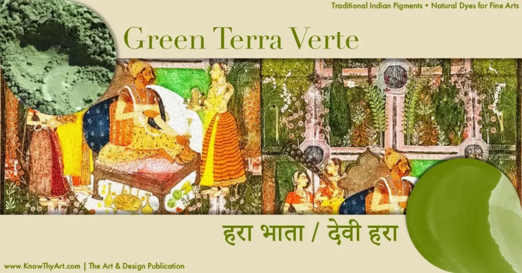 Natural Paint Pigment - Green Terra Verte