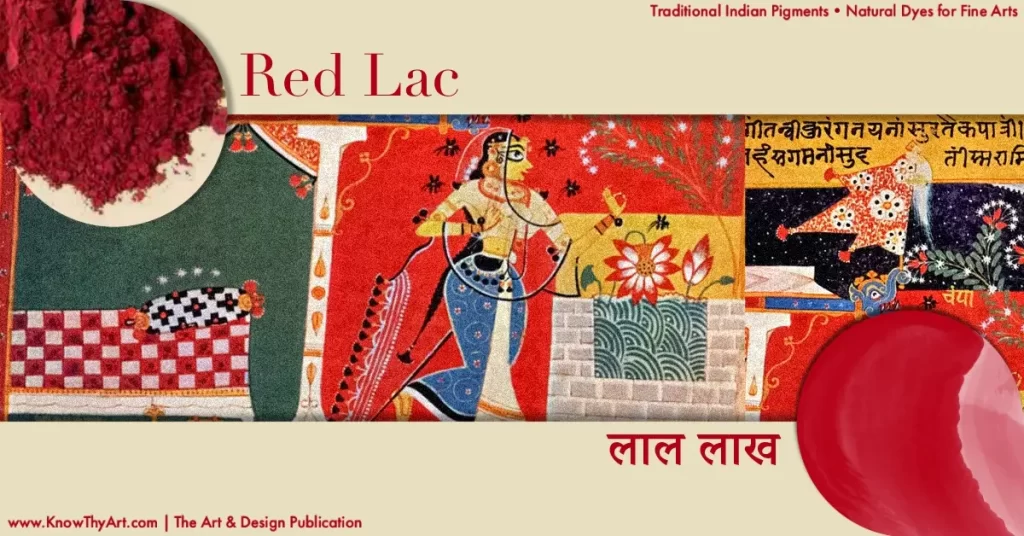 Natural Paint Pigment - Red Lac