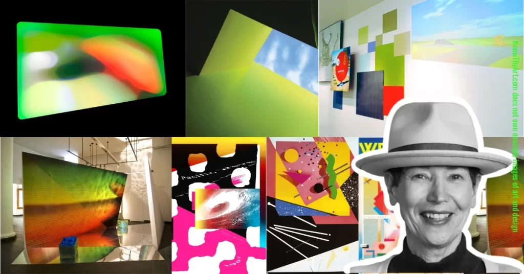 April Greiman and examples of her creative designs