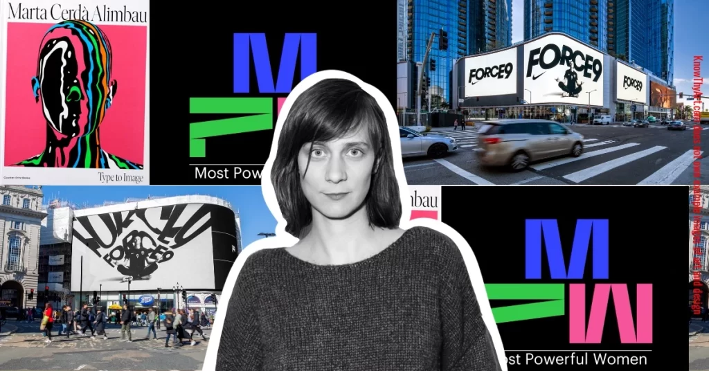 Marta Cerda and examples of her creative designs