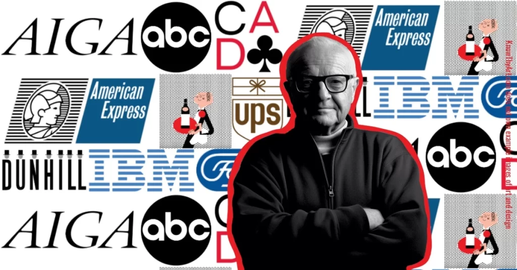 Paul Rand and examples of his creative designs