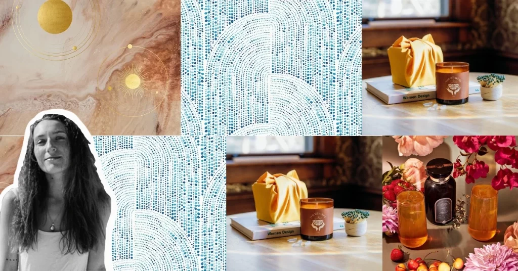 Corina Nika and examples of her creative designs