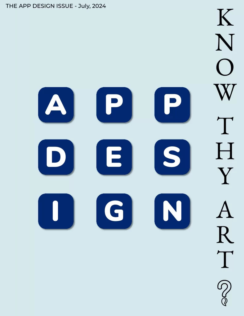 Know Thy Art Magazine SM - The App Design Issue