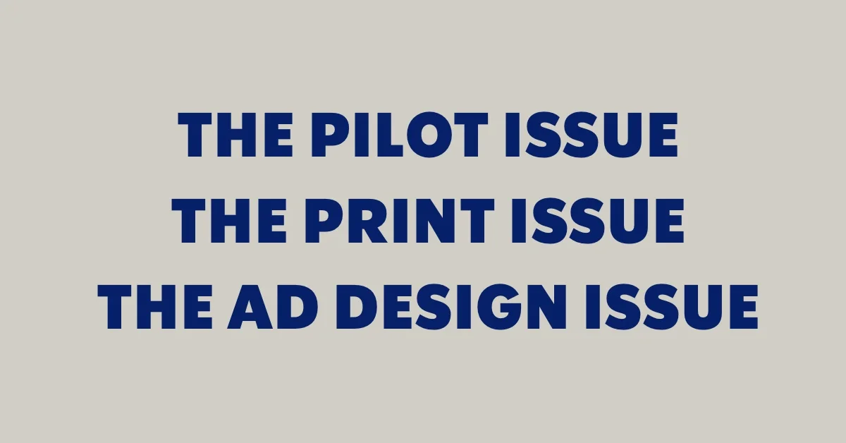 Know Thy Art Magazine - Pilot, Print, Ad design issue