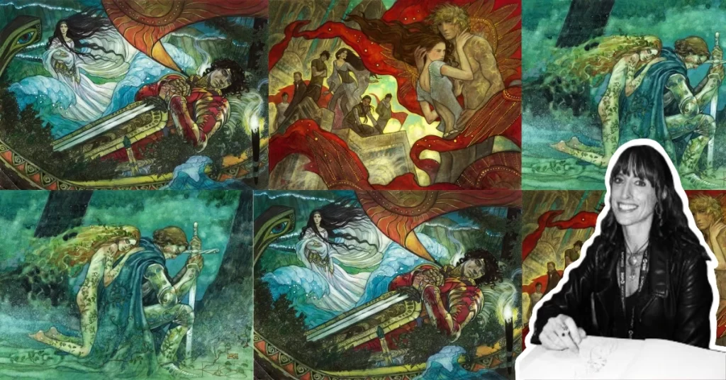 Rebecca Guay and examples of her creative designs